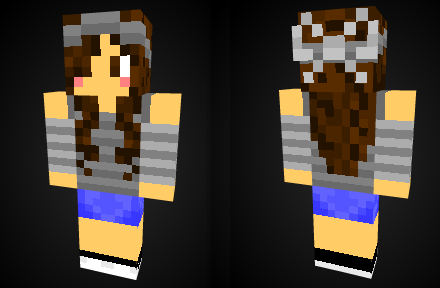 Женский скин Женский скин