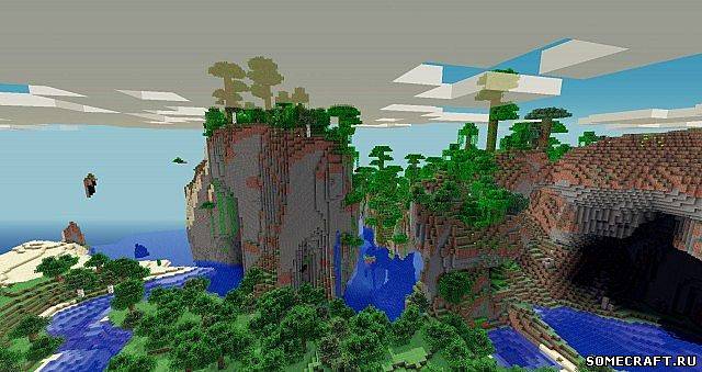 Tall N’ Deep - мод для Minecraft 1.2.5 Tall N’ Deep - мод для Minecraft 1.2.5